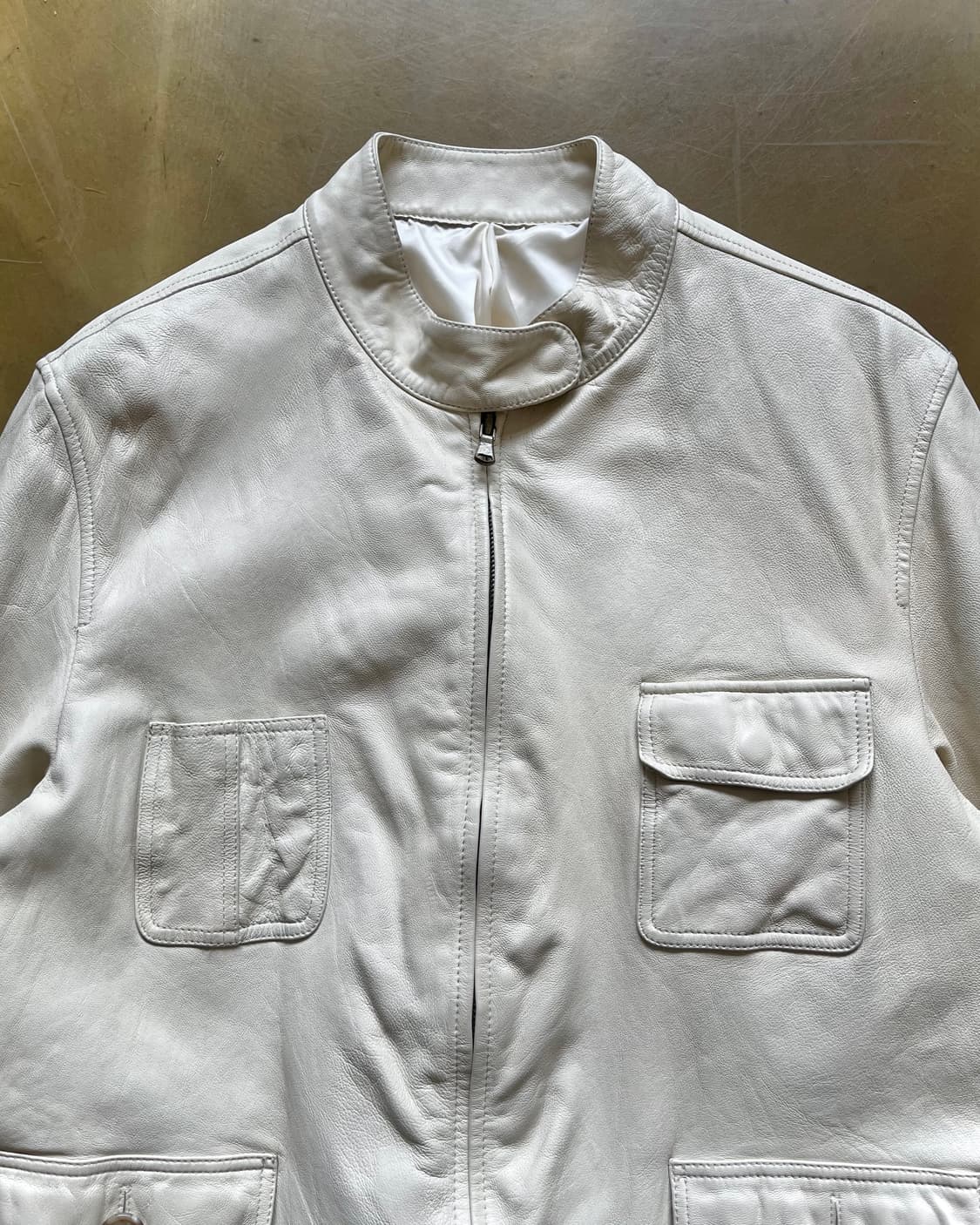 Italian Real Lambskin Utility Jacket 상품이미지4