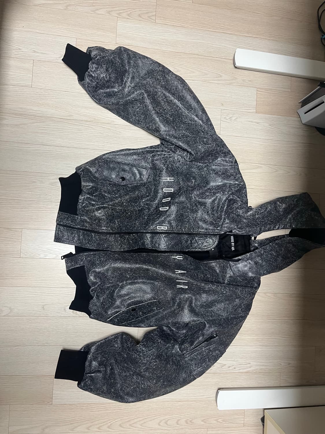 HOODBYAIR 레더봄버 상품이미지3