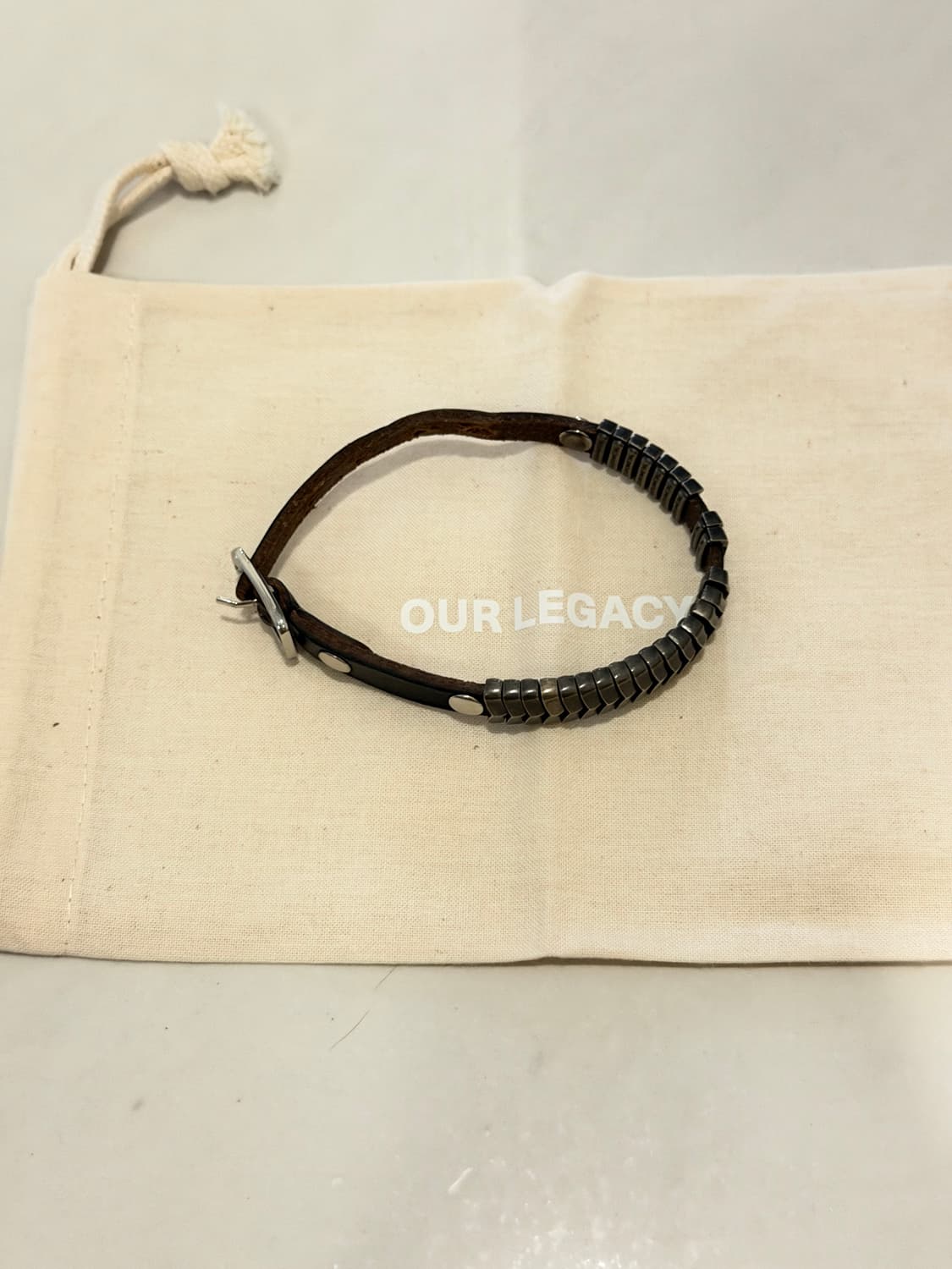 아워레가시(Our Legacy) 26ss 스파인 브레이슬릿 상품이미지2