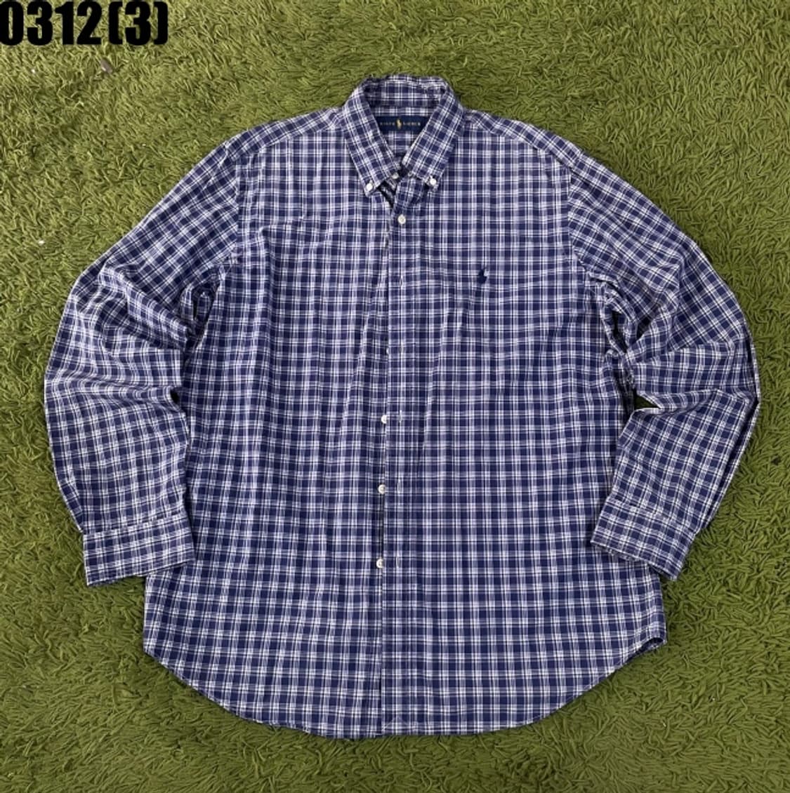 랄프로렌 체크 긴팔셔츠 상품이미지1