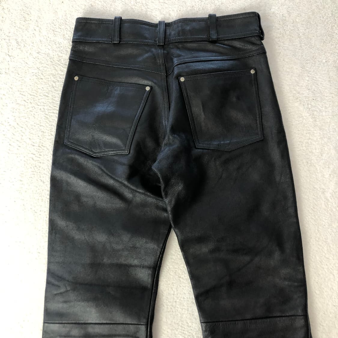 할리데이비슨 부츠컷 레더팬츠   상품이미지2