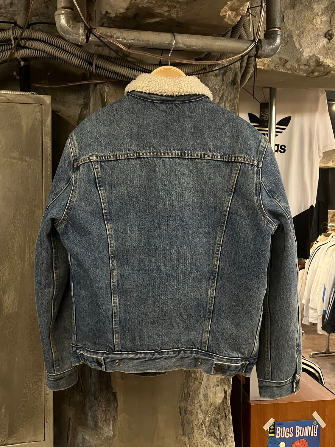 리바이스 양털 데님 자켓 S #csz1821  상품이미지2