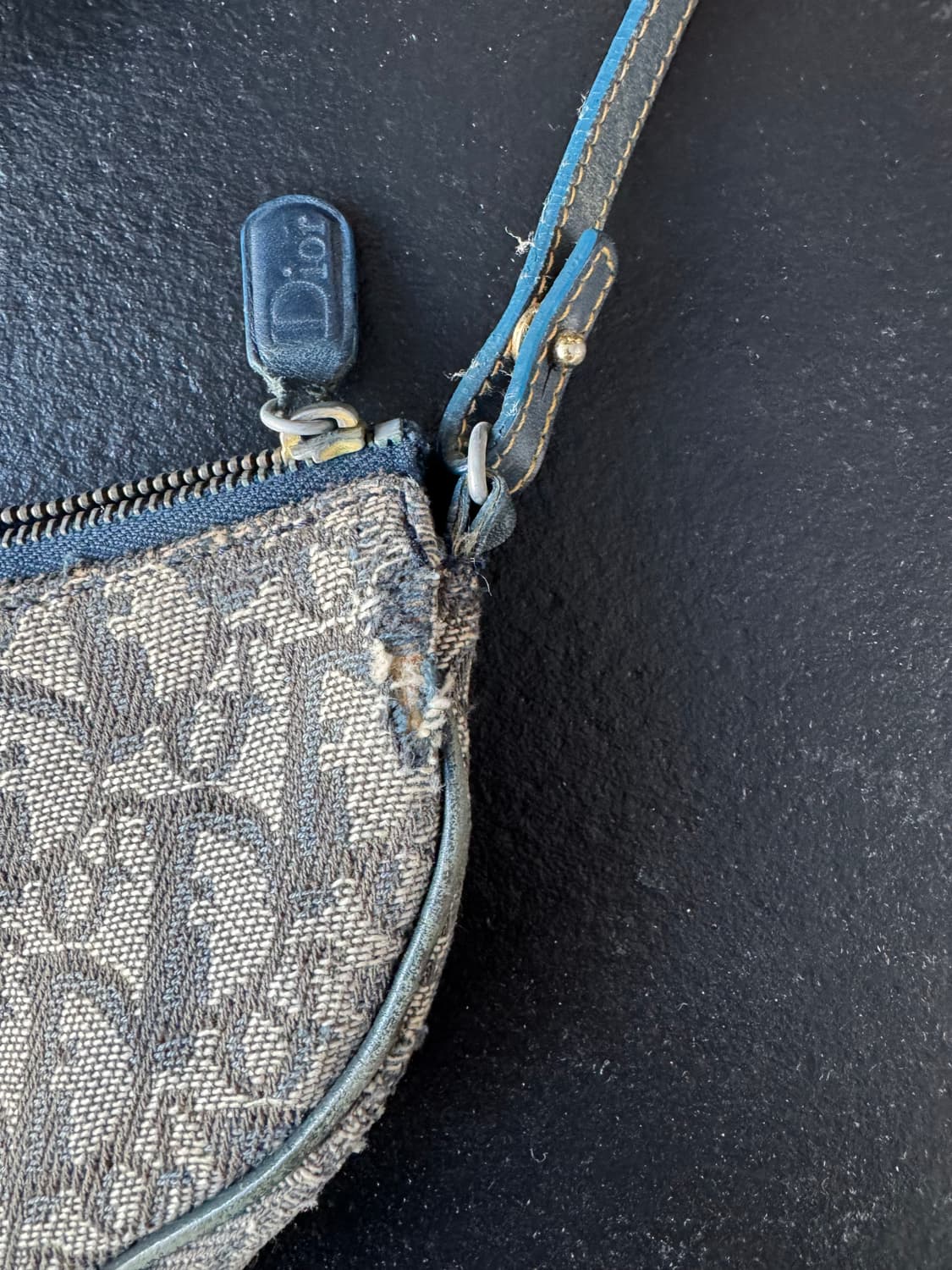 크리스찬 디올 오블리크 새들백 상품이미지4