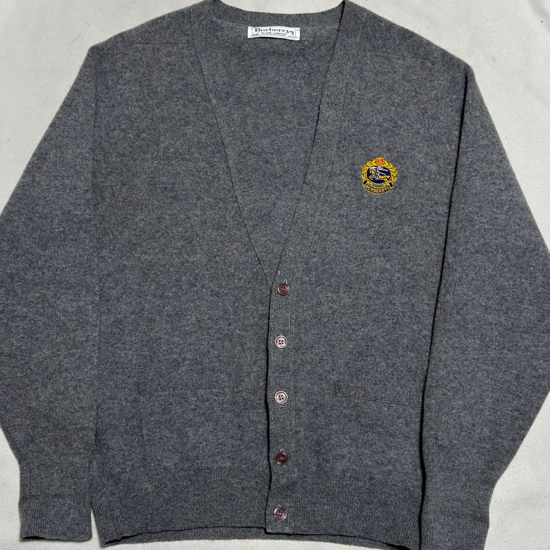 버버리 그레이 가디건🫶🏻 상품이미지1