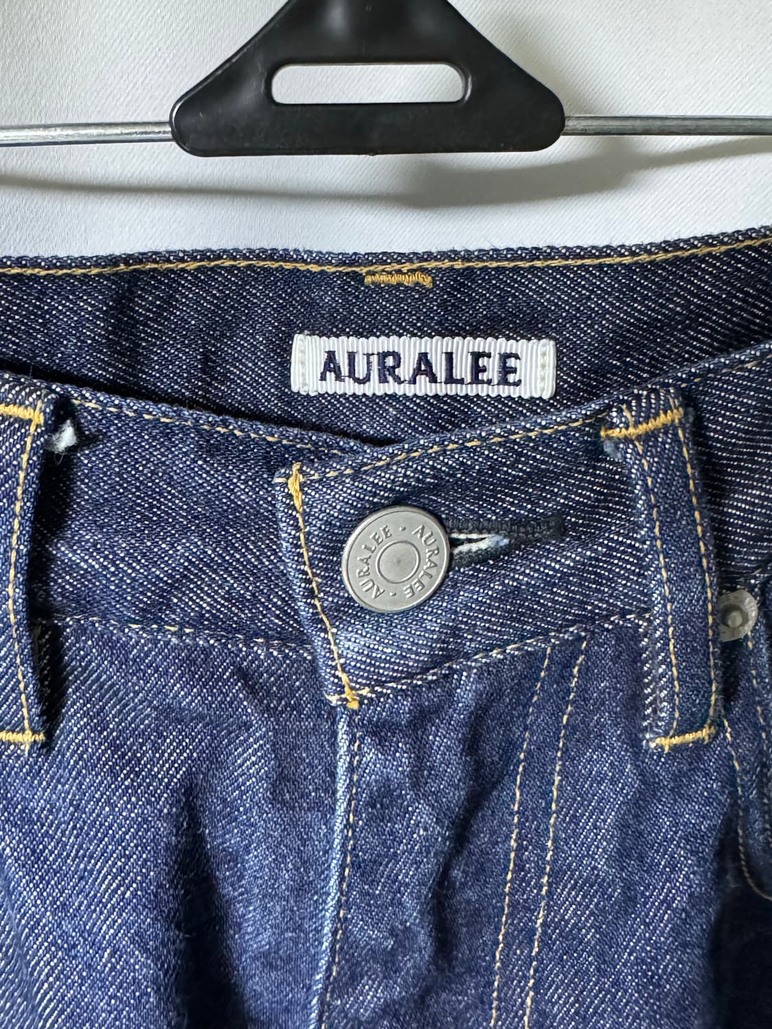 오라리 AURALEE 와이드 데님 상품이미지2