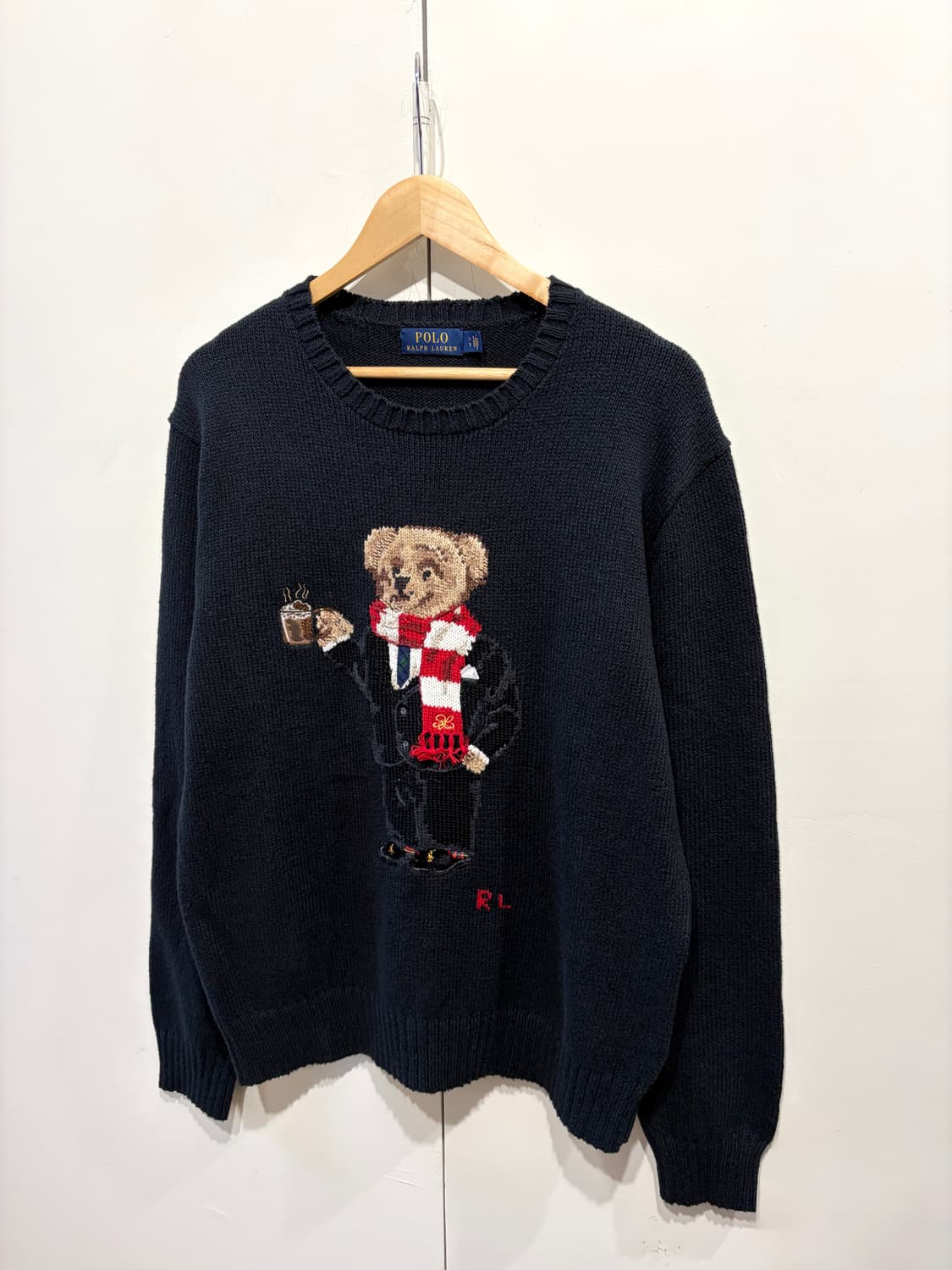폴로 랄프로렌 코코아 베어 니트 스웨터 상품이미지3