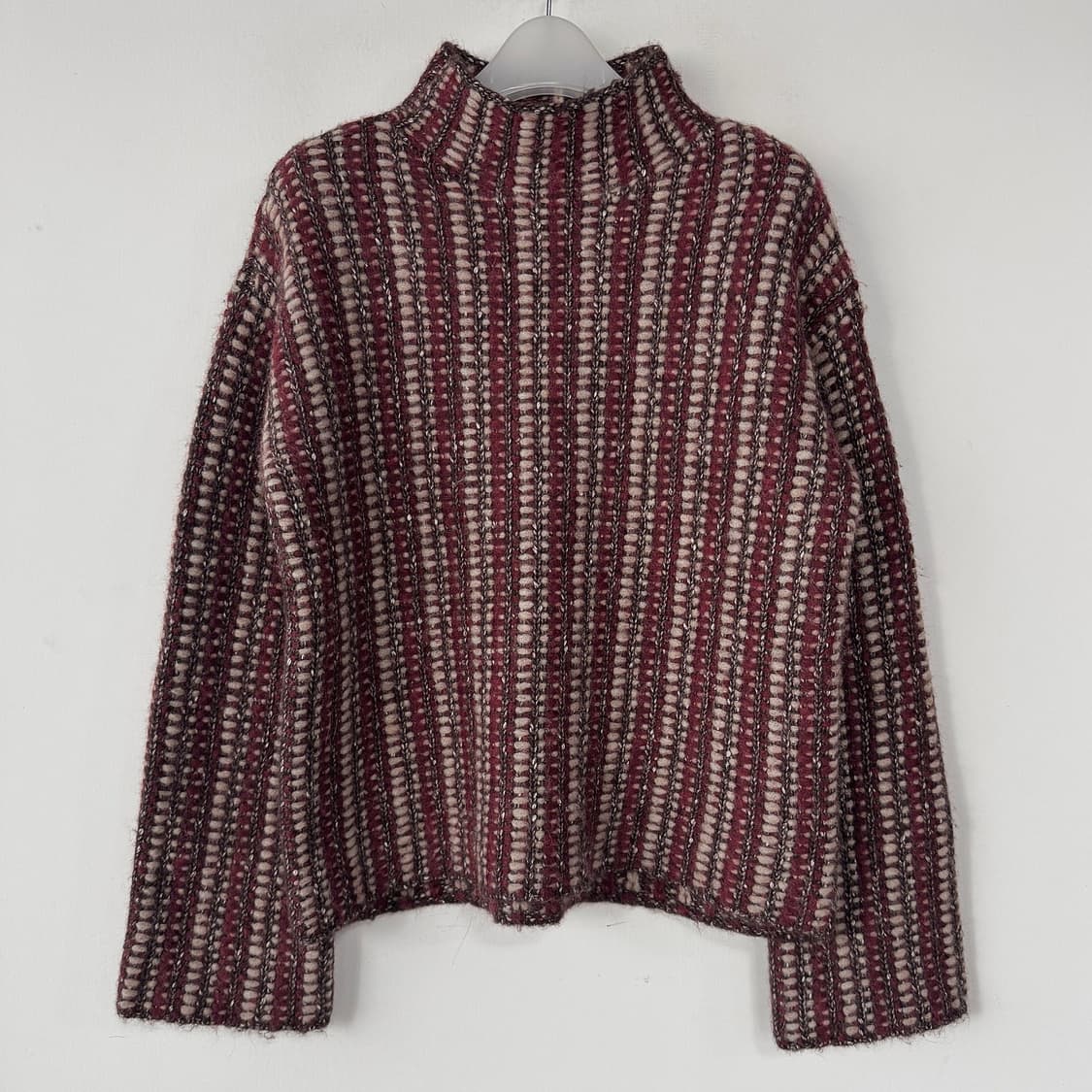 띠어리 알파카 울 모크넥 니트 상품이미지2