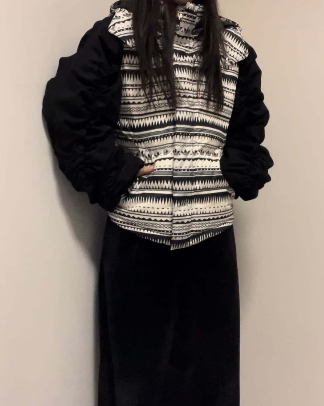 ADIDAS pattern padded vest 상품이미지5