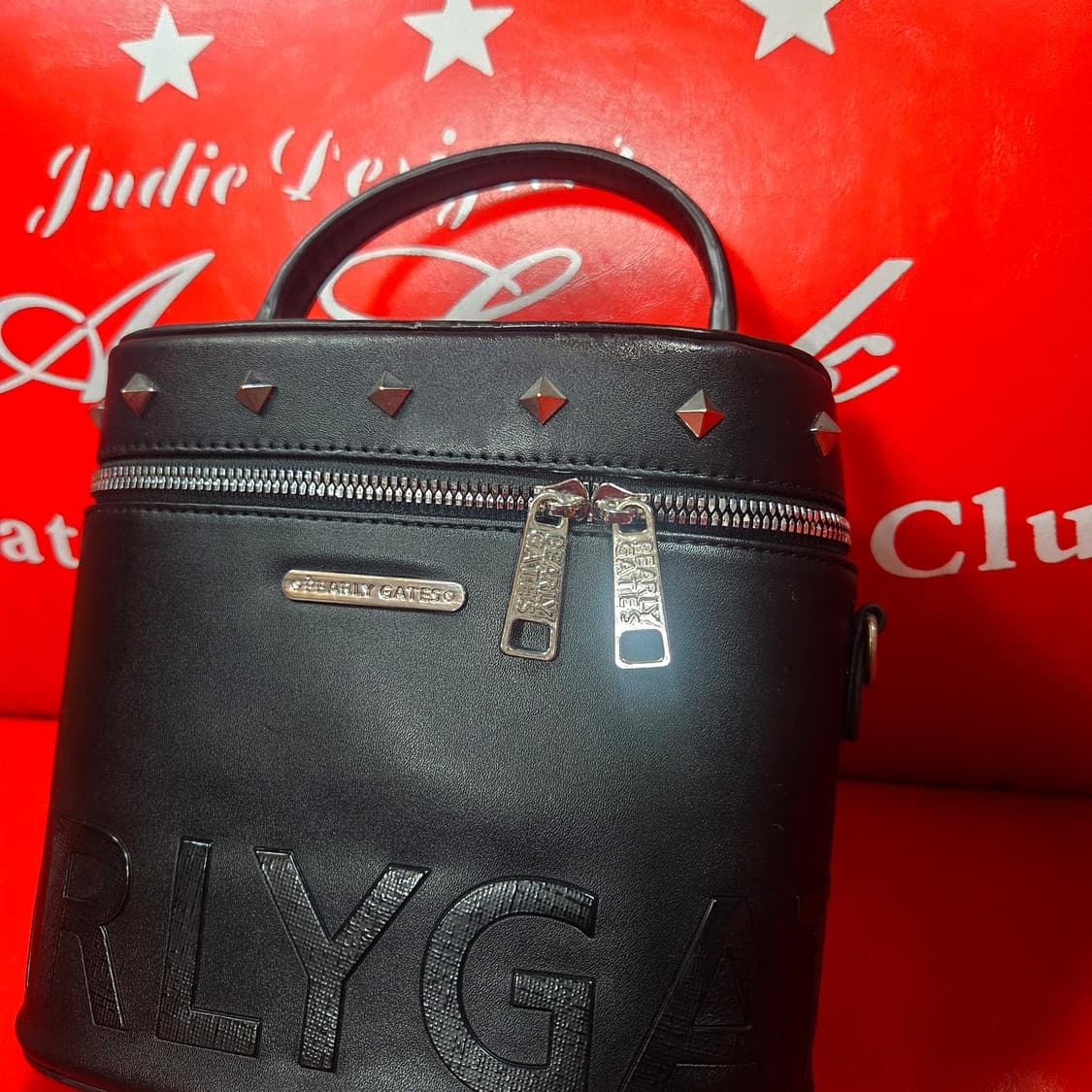 파리게이츠 가죽 스터드 보냉 크로스백  상품이미지3