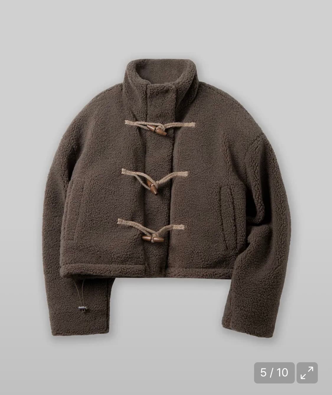 플레이스 스튜디오 더플 플리스 퀼팅 자켓 점퍼 상품이미지1