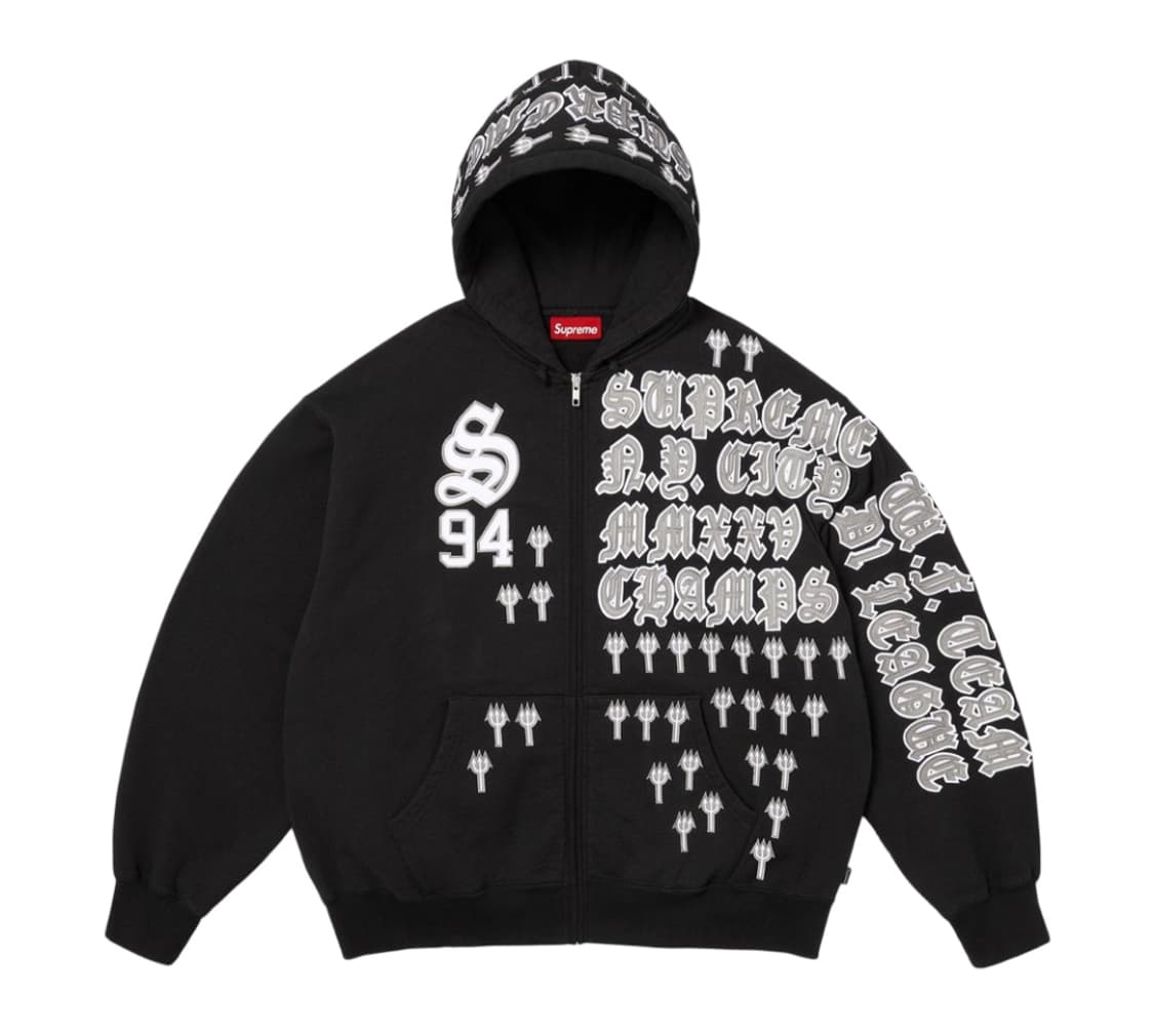 [구매] 슈프림 리그 챔스 후디 집업 상품이미지1