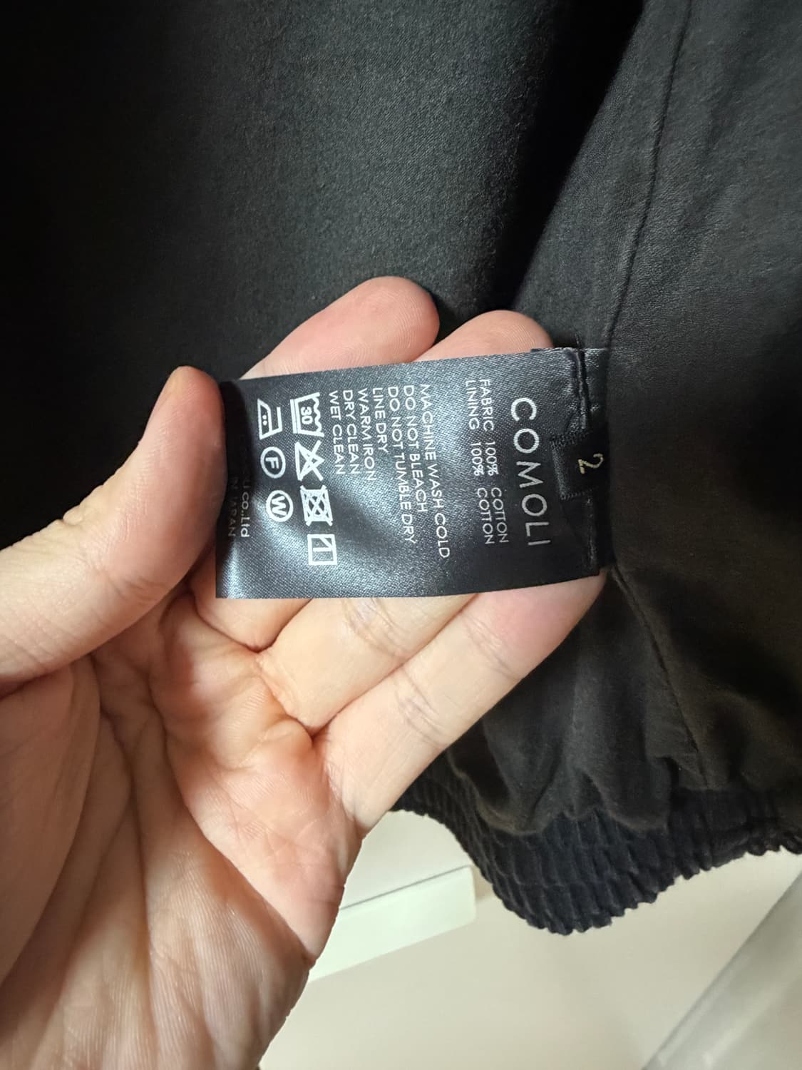 [새상품]25fw코모리 g8 자켓 상품이미지6