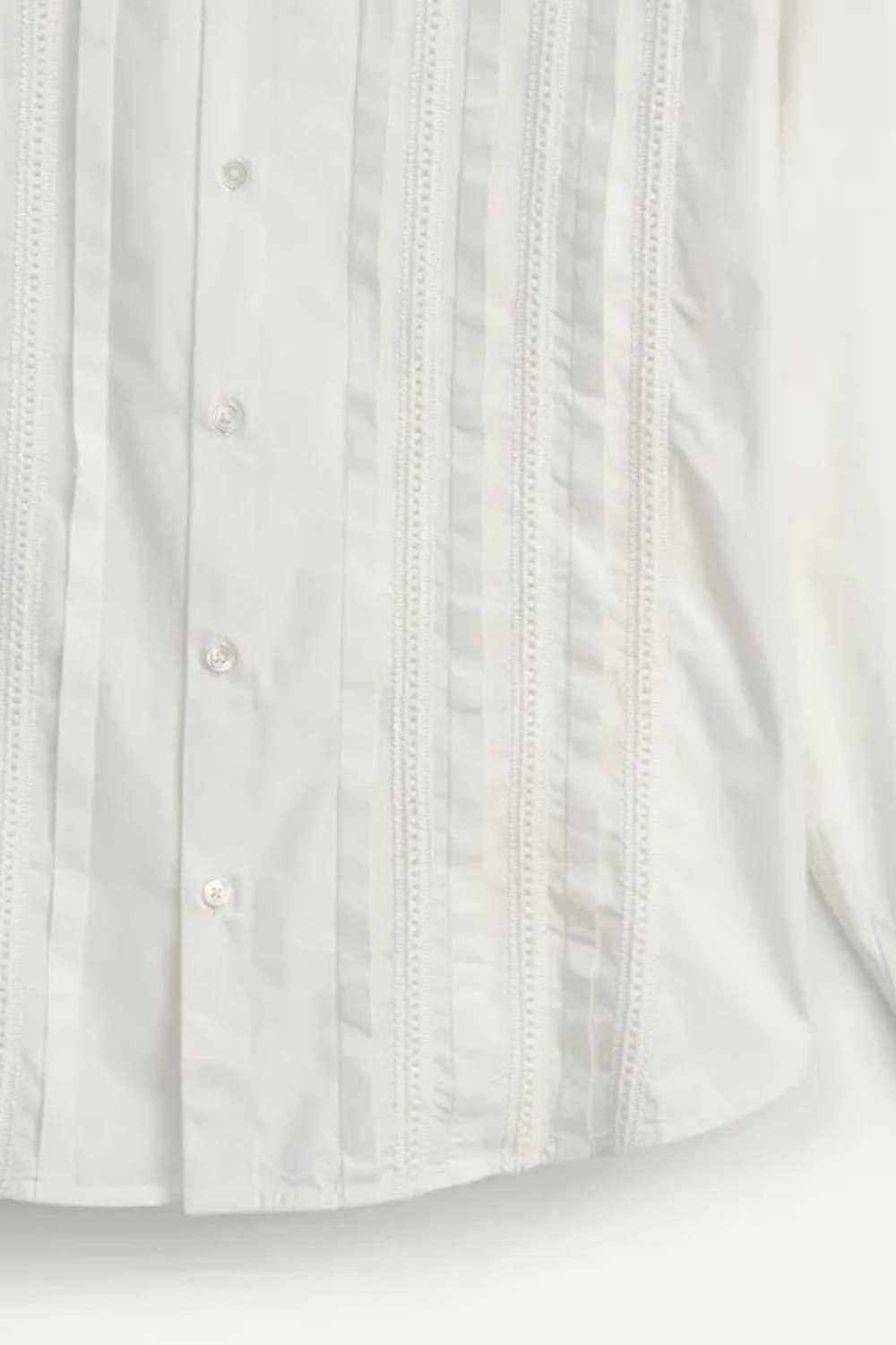 (희소) ZARA LIMITED EDITION 핀턱 디테일 셔츠 상품이미지4