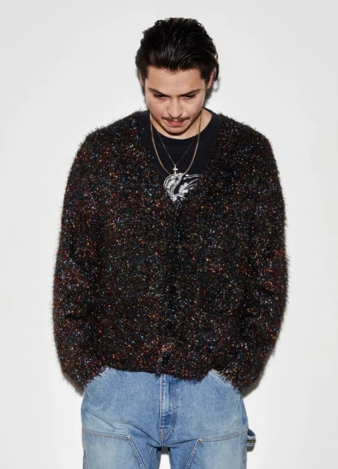 슈프림 스파클 가디건 멀티 L 상품이미지1