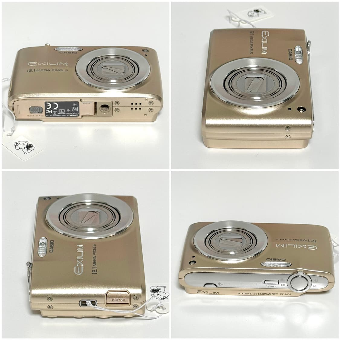 카시오 엑슬림 Z400 샴페인골드 빈티지디카 상품이미지3