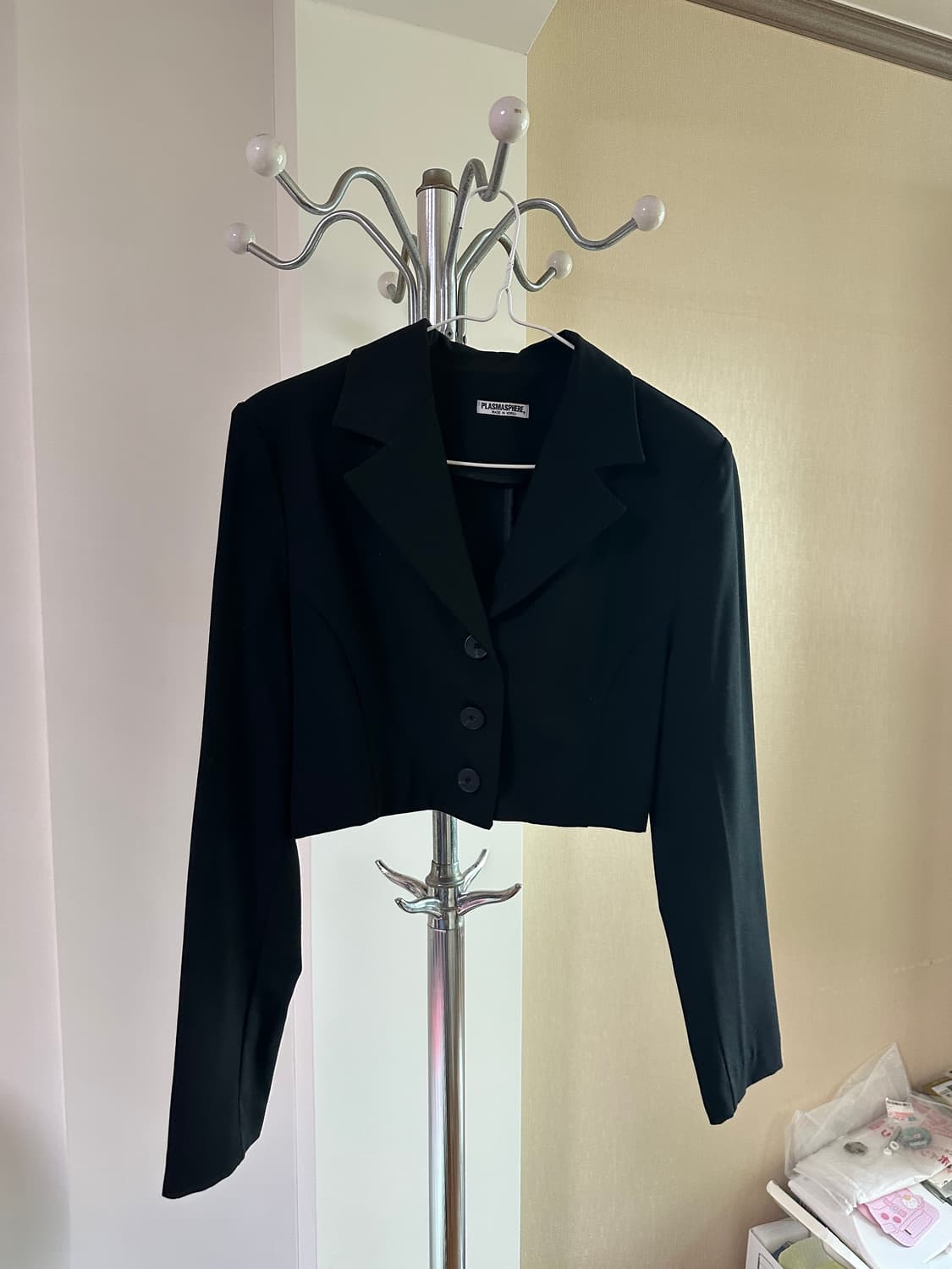 Plasma sphere 크롭 자켓 상품이미지1