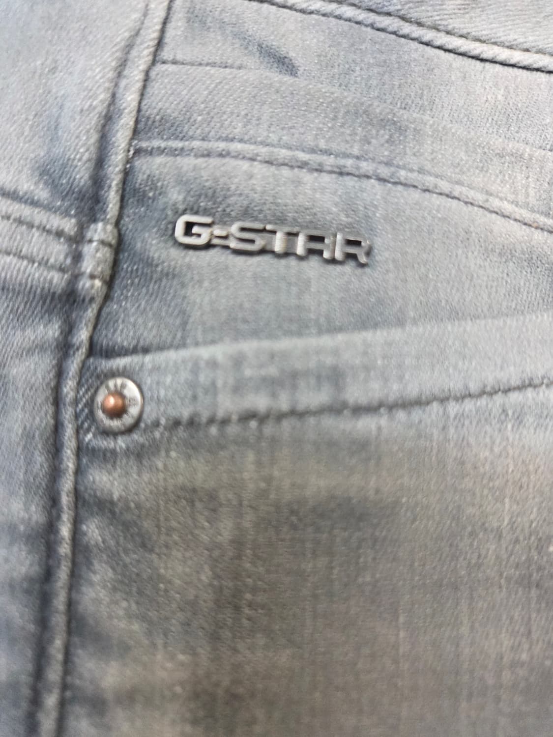 G-Star Midge Cody 청바지 그레이 데님(24)스판 상품이미지4
