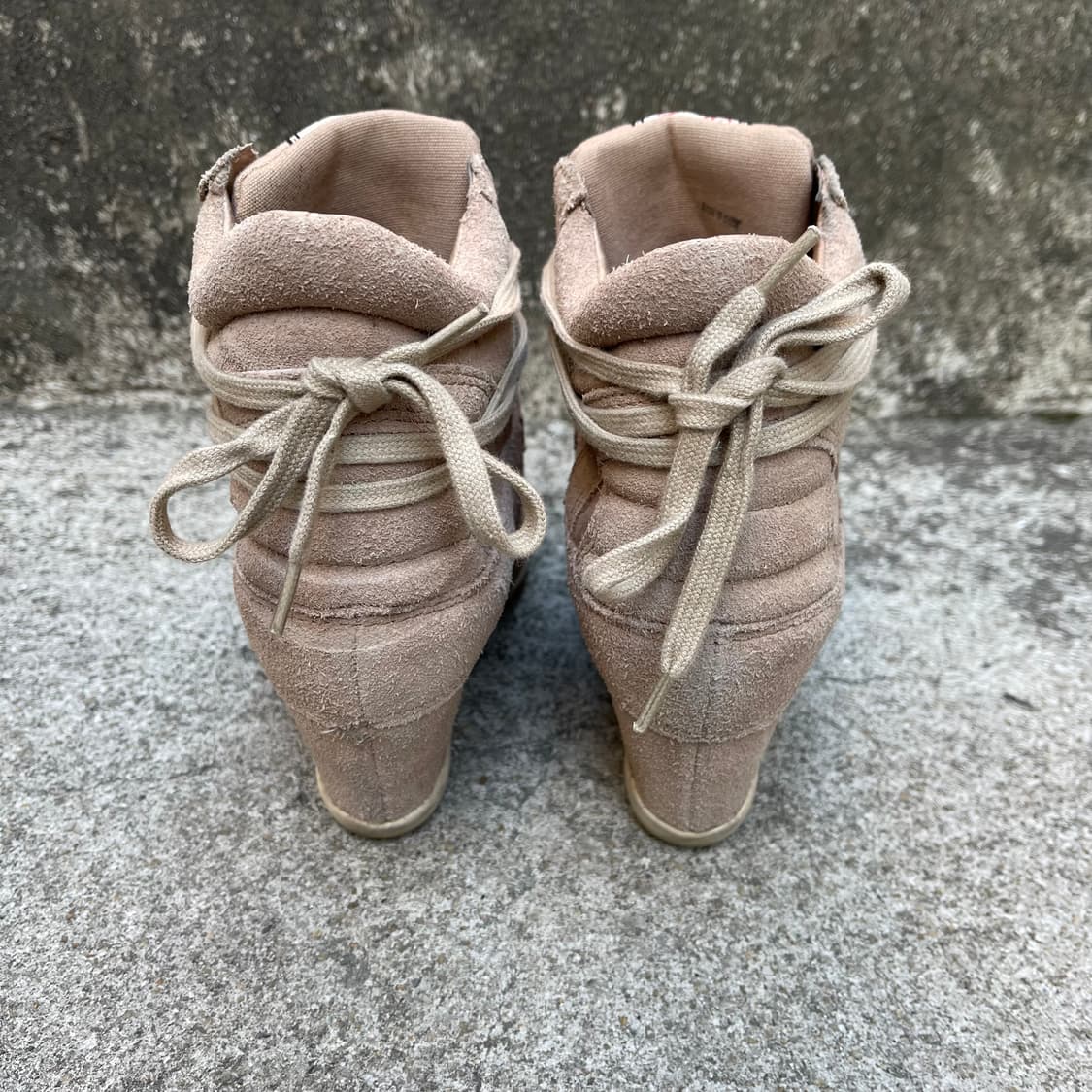 [37] ASH 스웨이드 웨지힐 스니커즈 (240) 상품이미지6