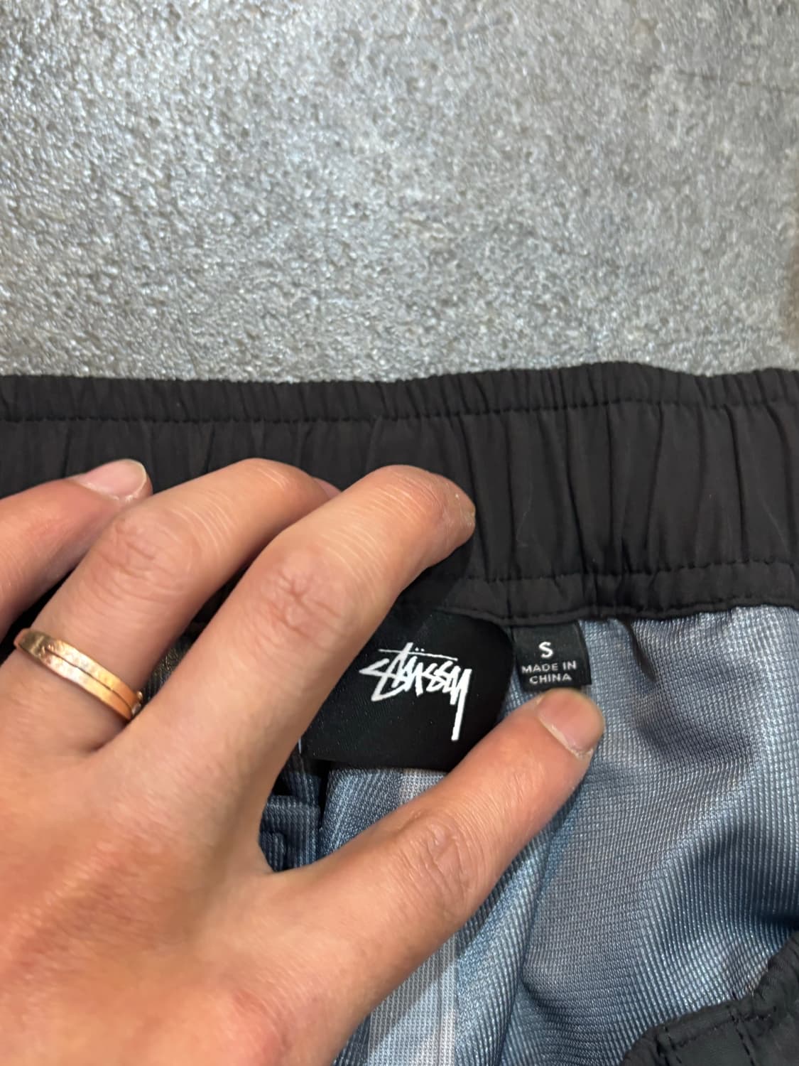 스투시 나일론 카고팬츠 바지 블랙 S사이즈 상품이미지5