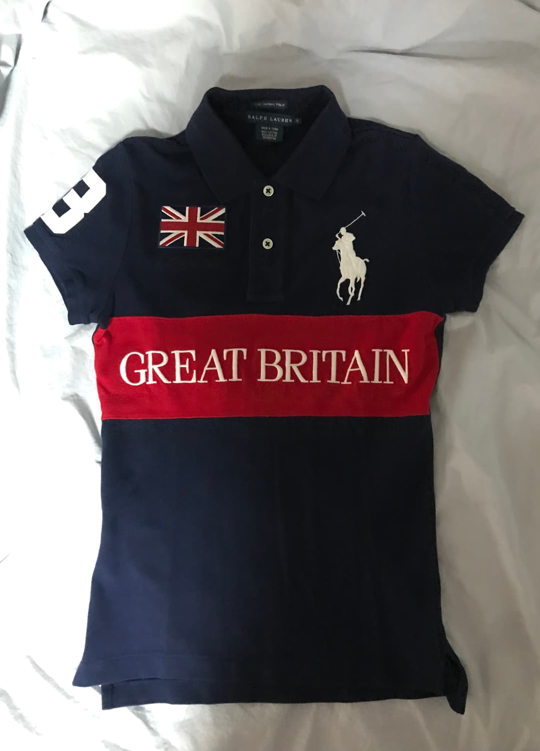 폴로 랄프로렌 빅포니 GBR 영국 카라티 상품이미지1