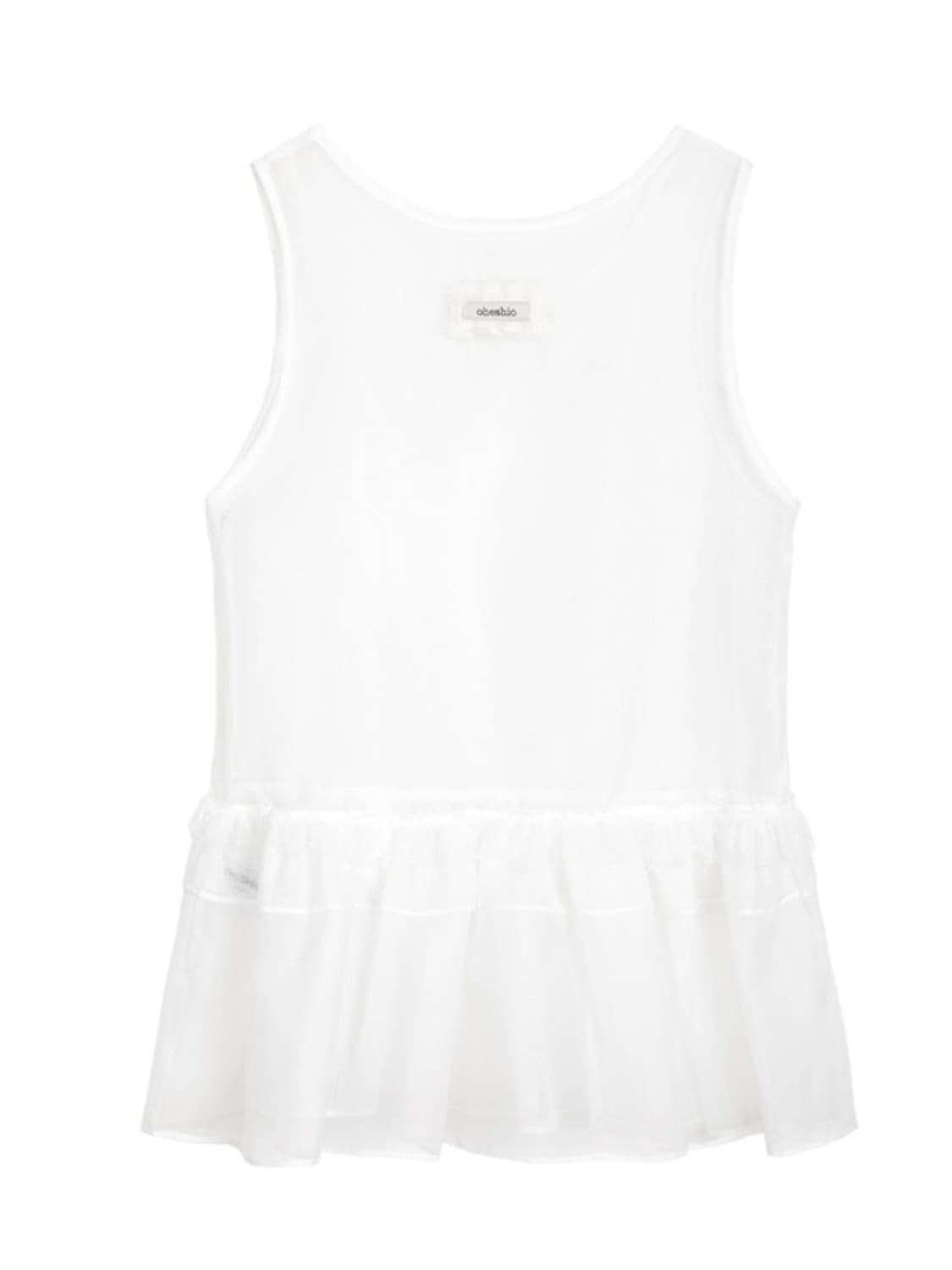 오헤시오/ 프릴 레이스 레이어드 탑 상품이미지7