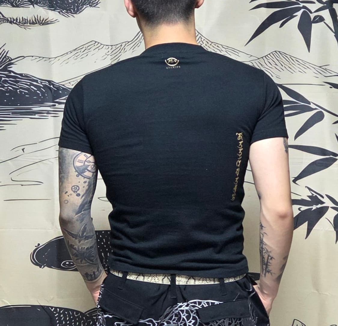 금장 오리엔탈 프린팅 반팔티 상품이미지5