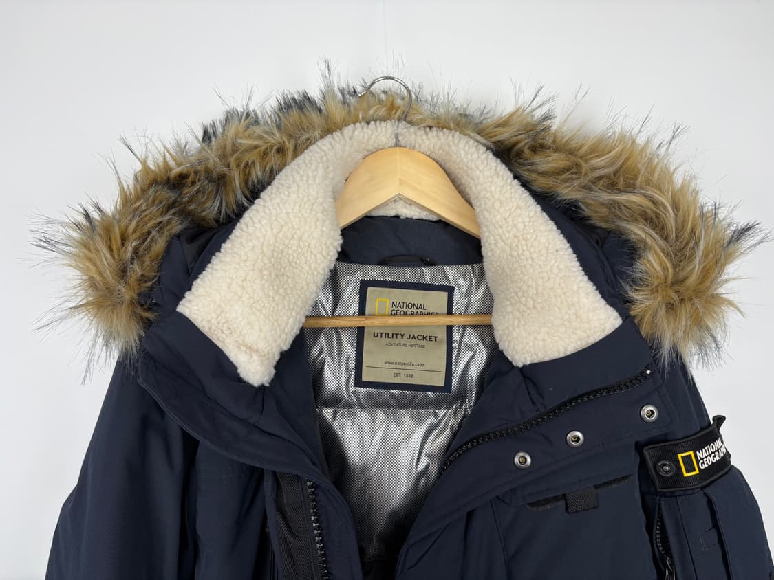 내셔널지오그래픽 타루가 퍼 트리밍 후디 다운 점퍼 상품이미지4