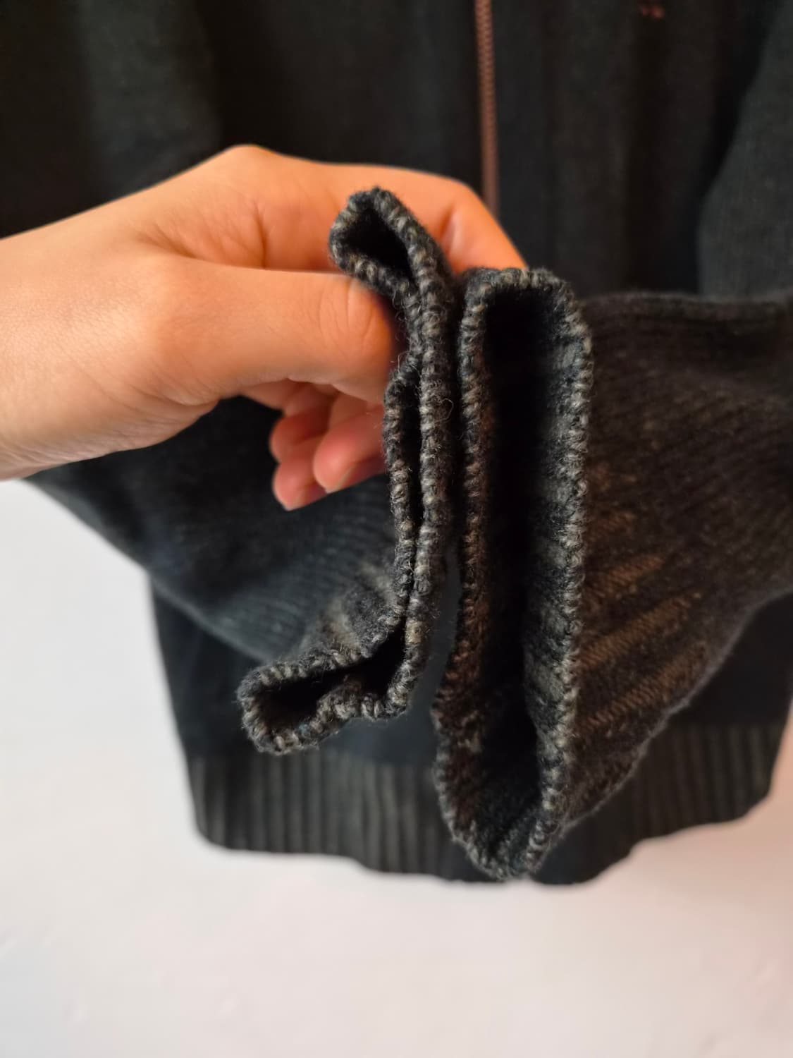 헤지스 남성 울100니트집업가디건 100사이즈 상품이미지6