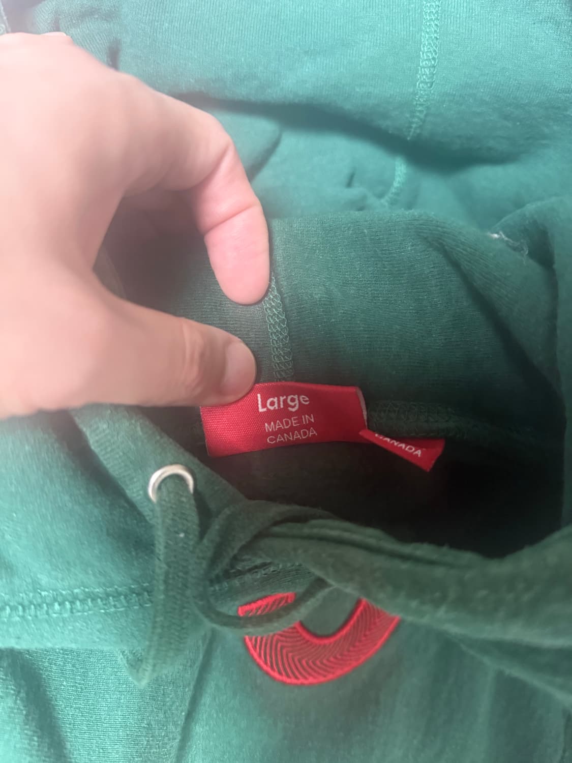 슈프림 S로고 후드티 블랙,그린 상품이미지1