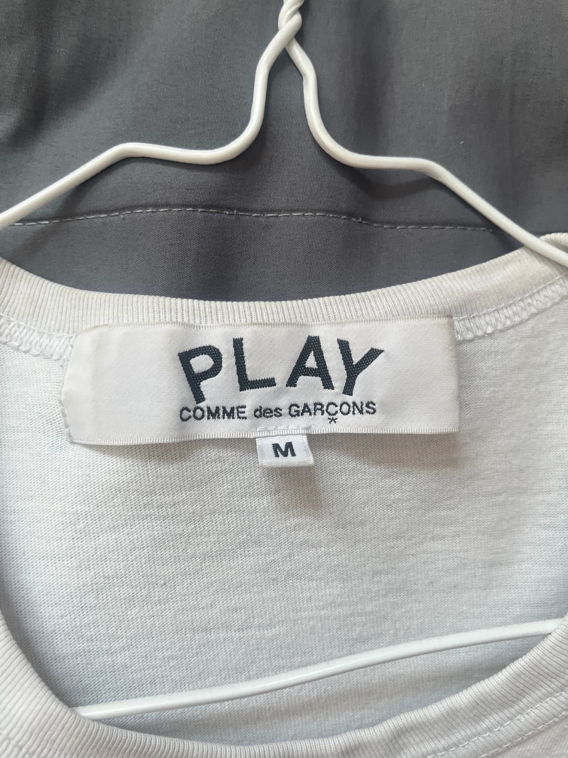 꼼데가르송 블랙와펜 반팔 M 상품이미지2