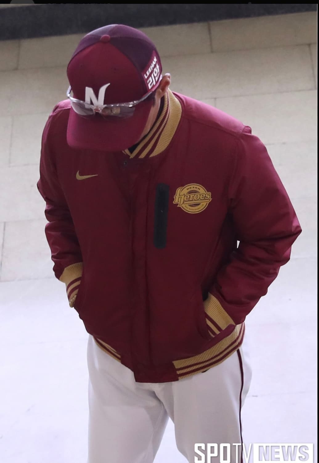 [XXL] 나이키 넥센 히어(키움)히어로즈  바시티 자켓 상품이미지8