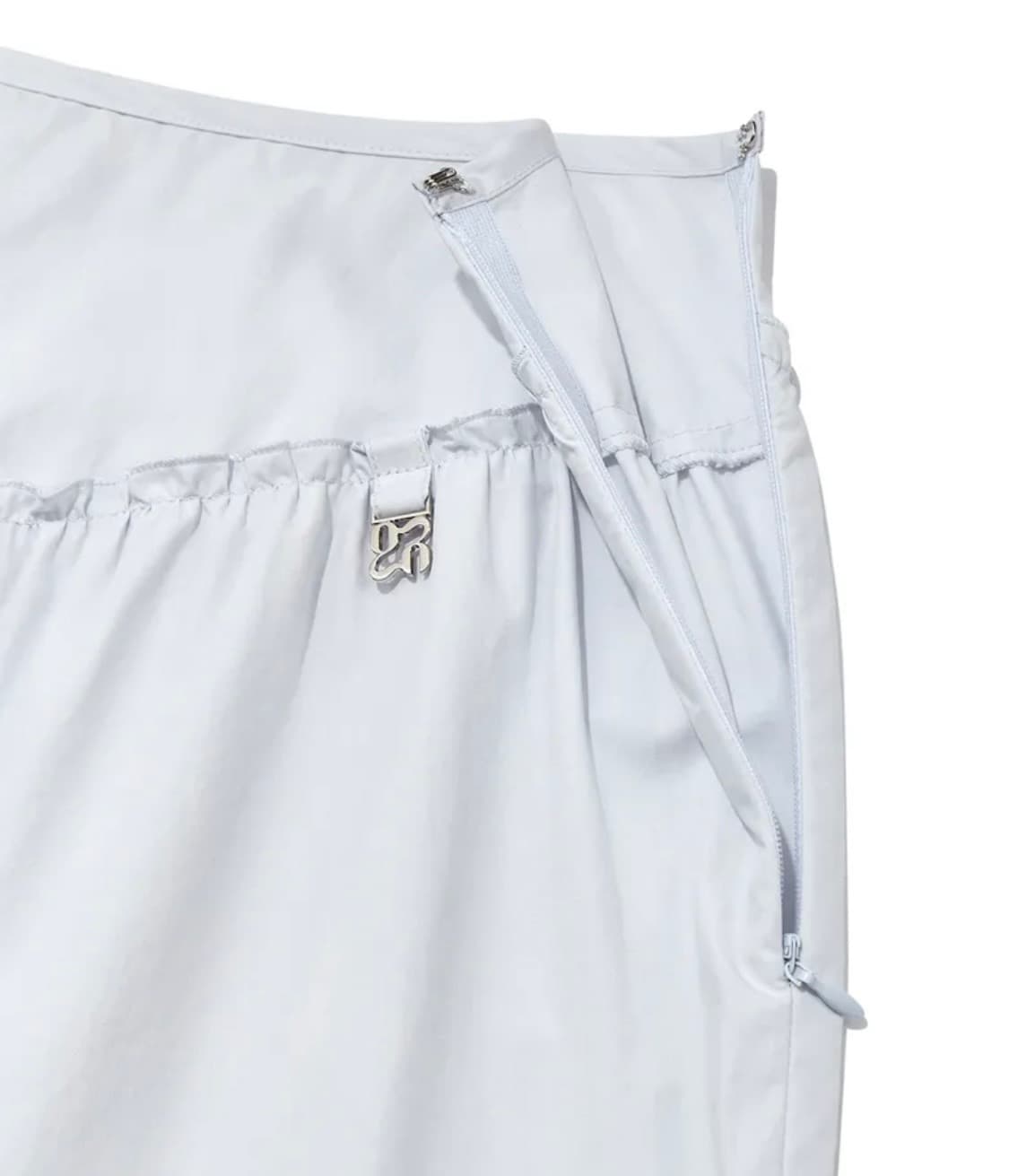 RODEO TIERED RUFFLE SKIRT (WHITE) 상품이미지2