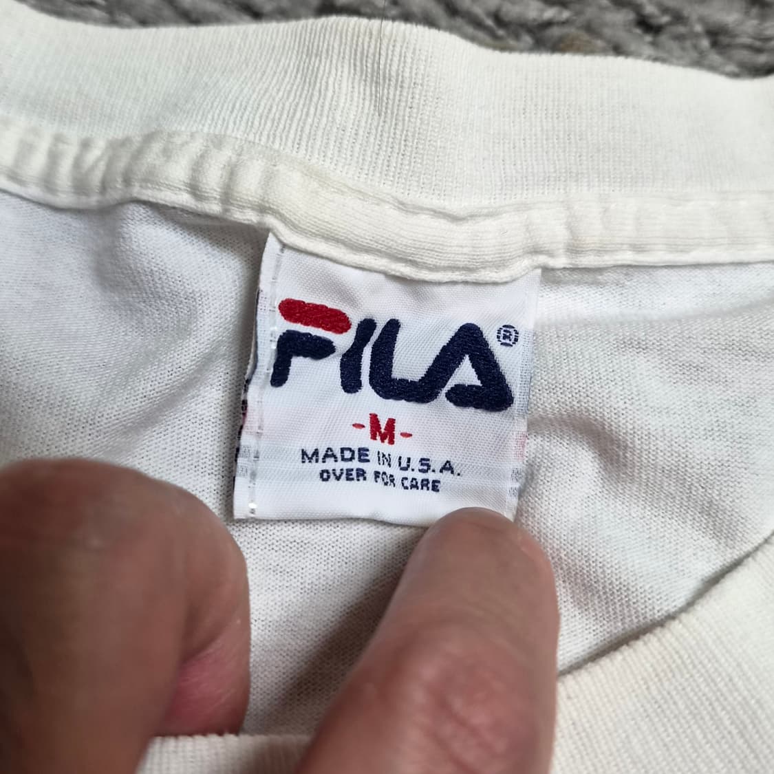 fila 휠라 90s made in usa 미국 반팔 티셔츠 빈티지  상품이미지2