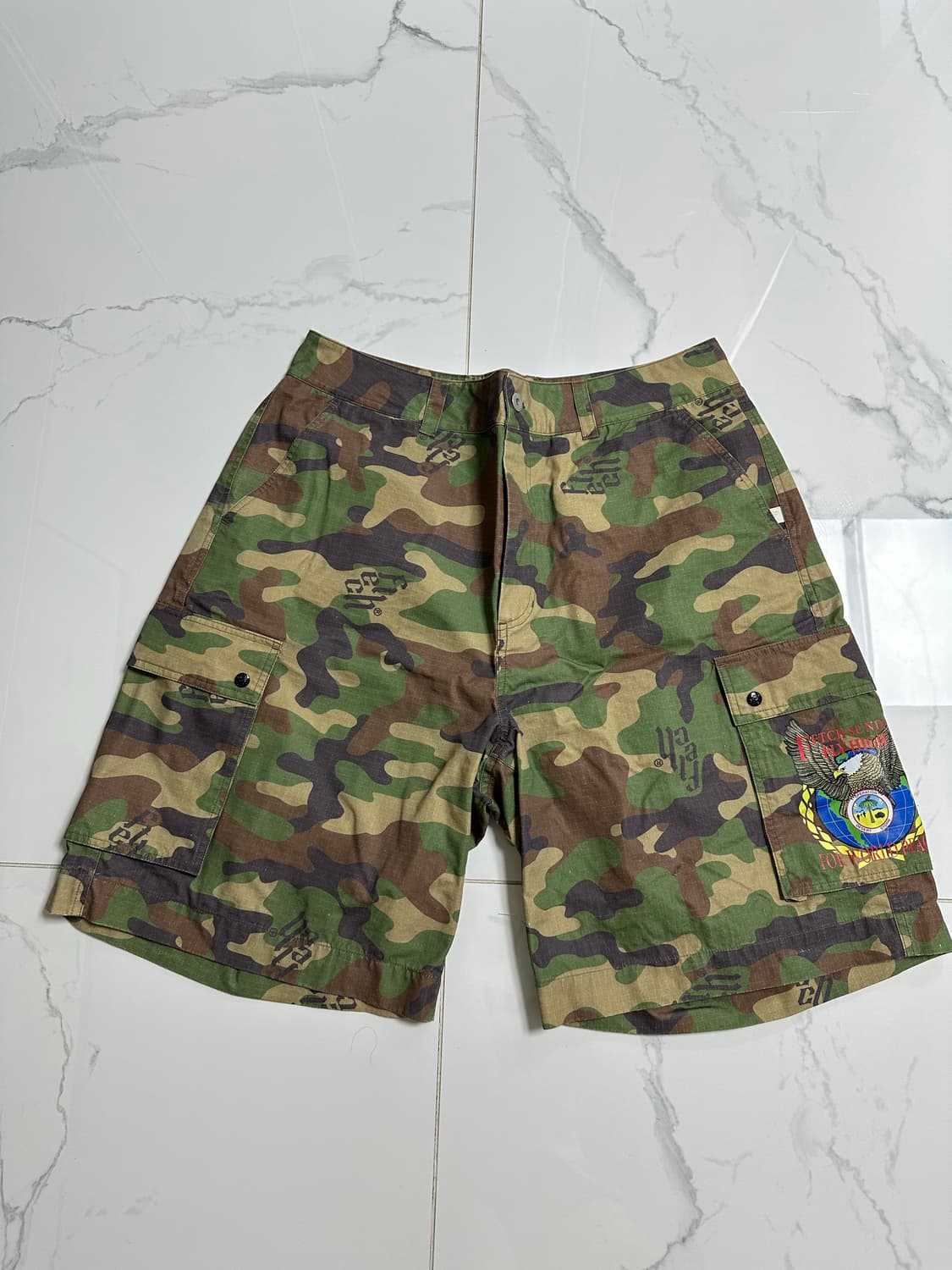 페치 선데이 Desert Storm 카모 반바지 상품이미지1