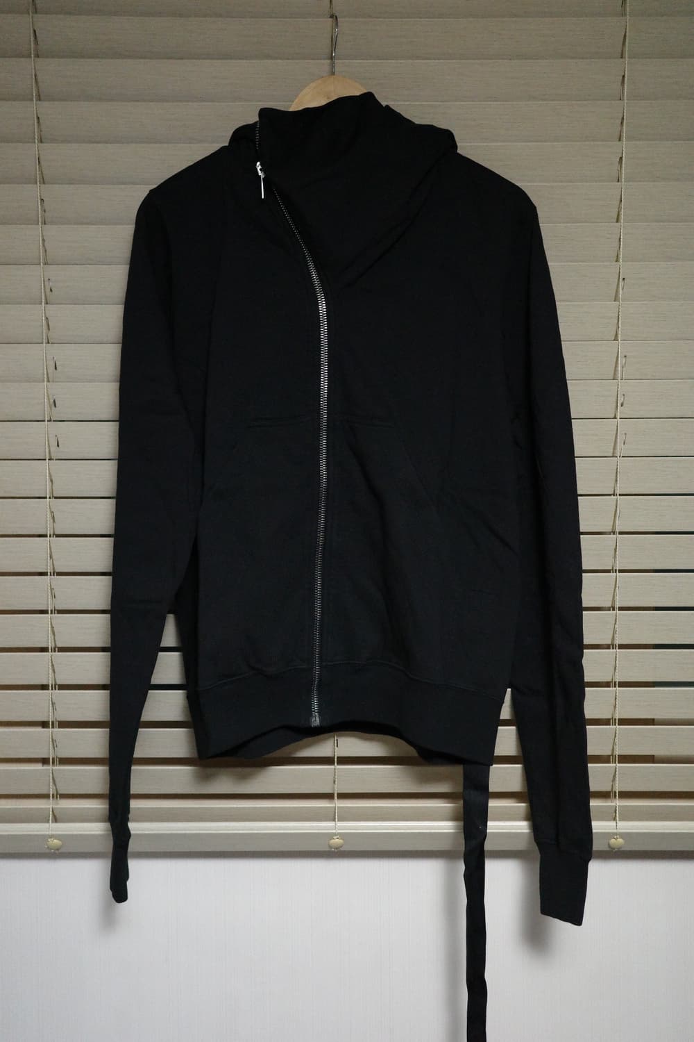 [L] 25SS 릭오웬스 다크쉐도우 마운틴 후드 집업 블랙 RIG 상품이미지2