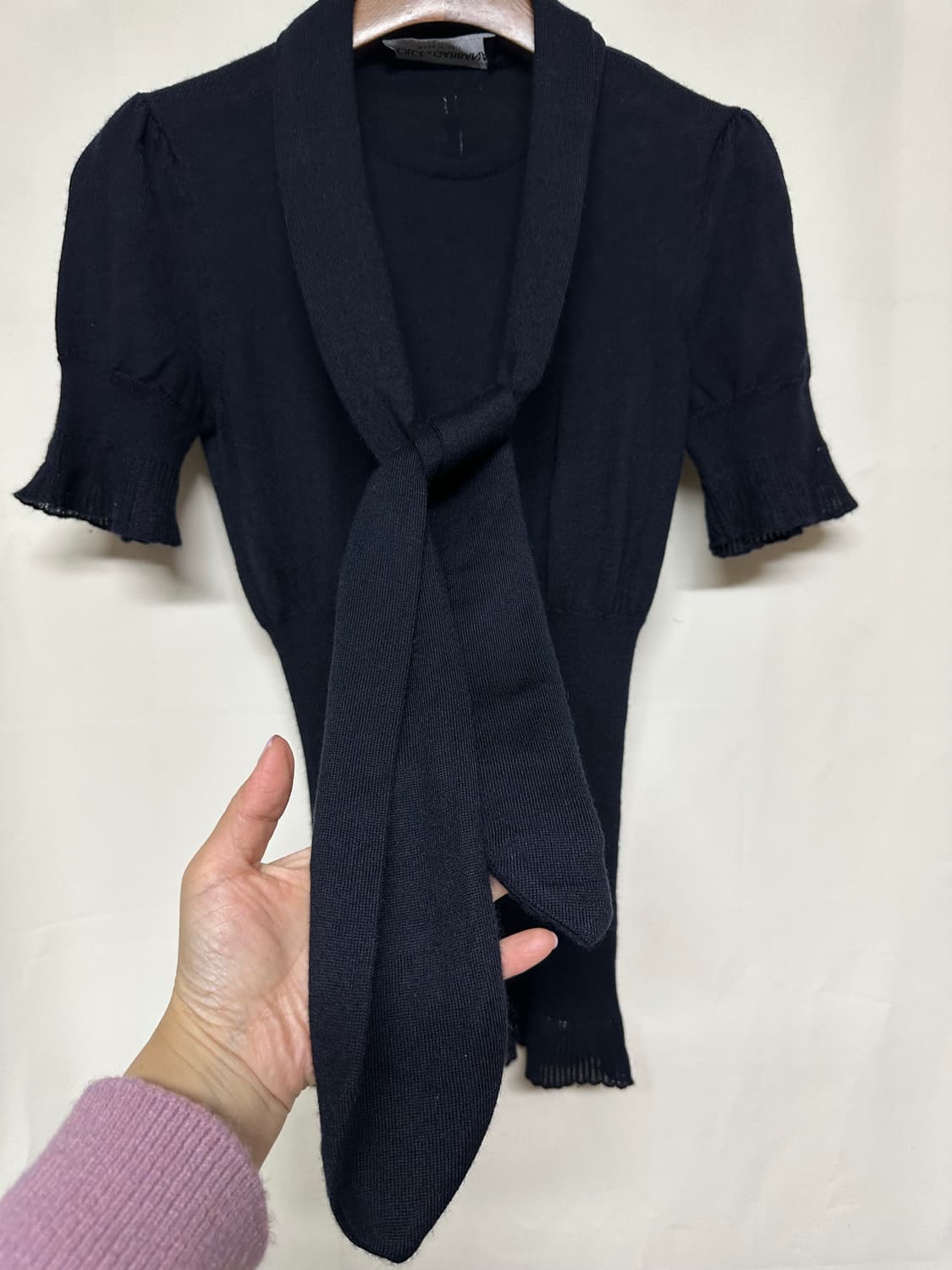 돌체앤가바나 블라우스XS 블랙 상품이미지1