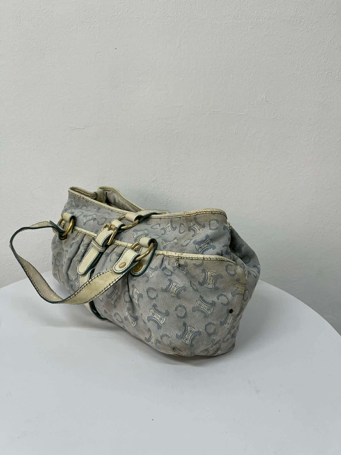 셀린느 빈티지 마카담 캔버스 숄더백 토트백 상품이미지2