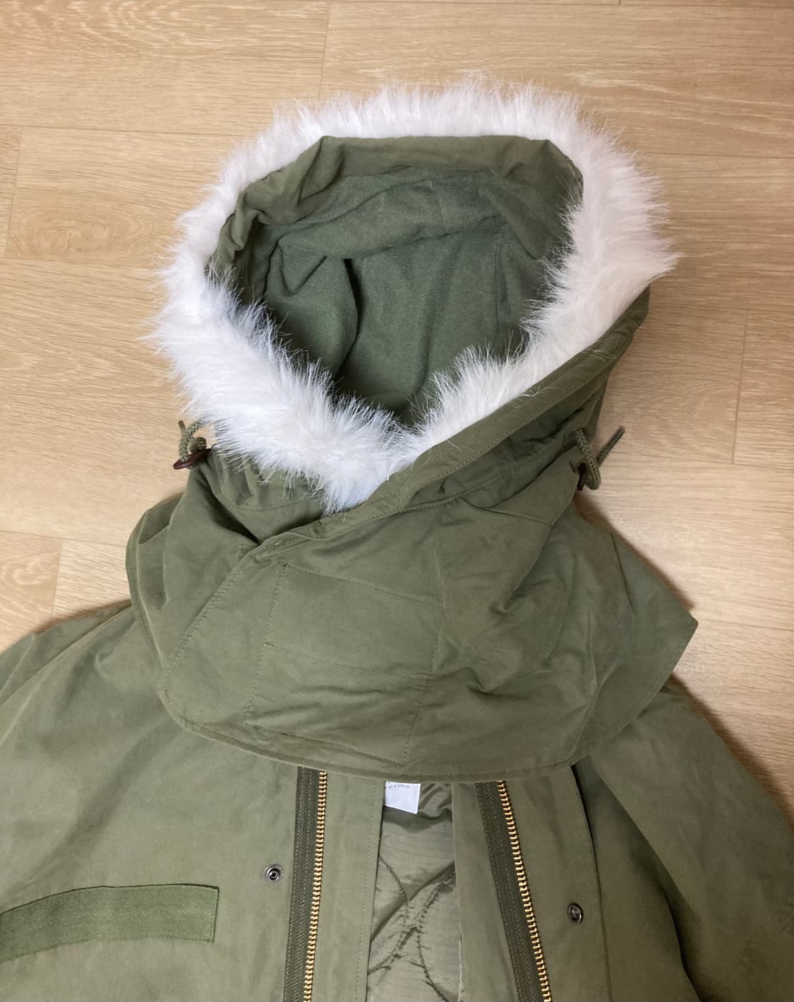 빔즈 m65 피쉬테일 개파카 105 (후드 포함) 상품이미지8