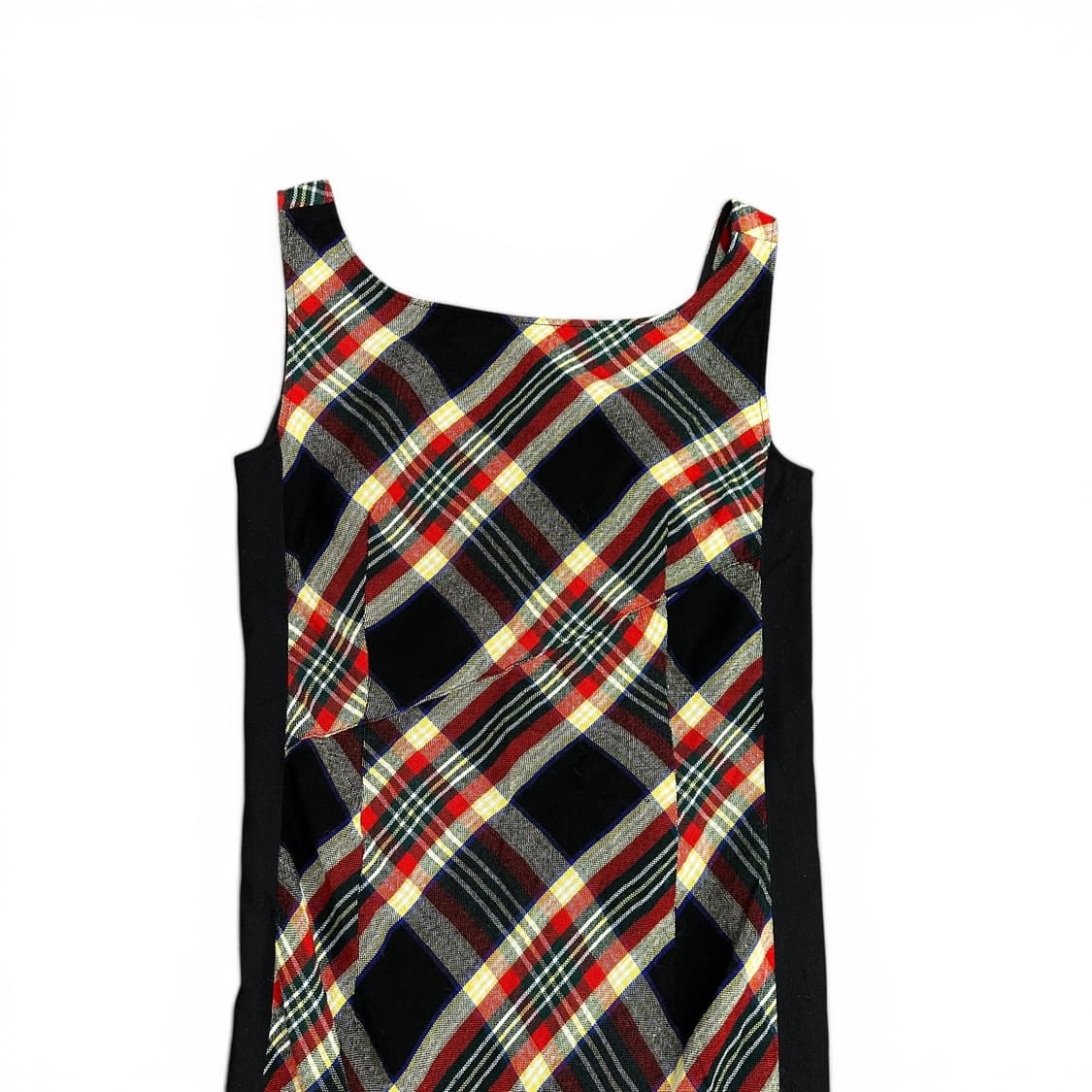 Side Detail Maxi Check Dress 상품이미지4