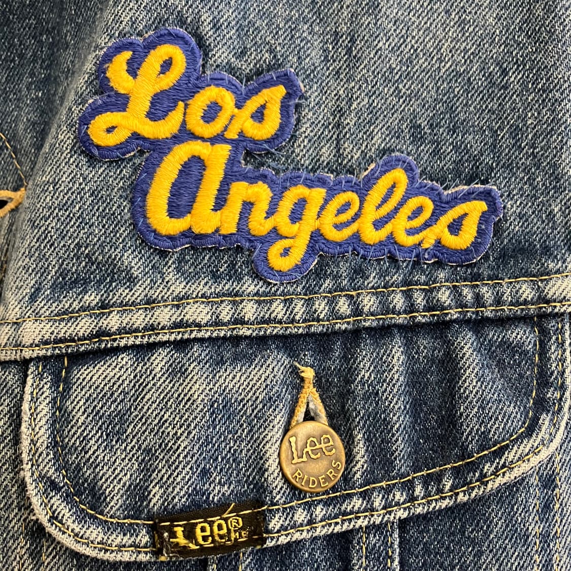 N240 lee 리 스톰라이더 데님 청자켓 상품이미지8