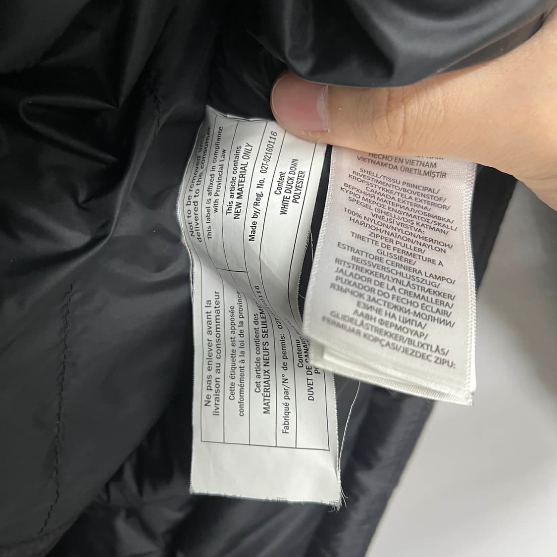 폴로 랄프로렌 신형 라벨 블랙 경량 패딩 자켓(S) 상품이미지7
