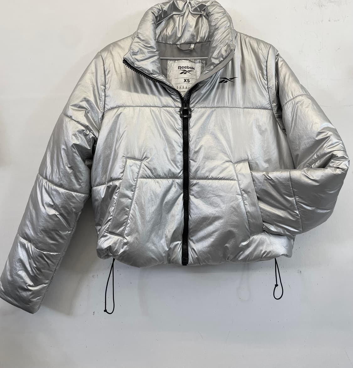 리복 실버패딩 숏패딩 푸퍼패딩:) 상품이미지1