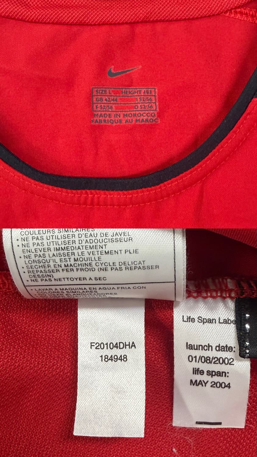 02-04 맨유 홈 베컴 긴팔 유니폼 상품이미지10