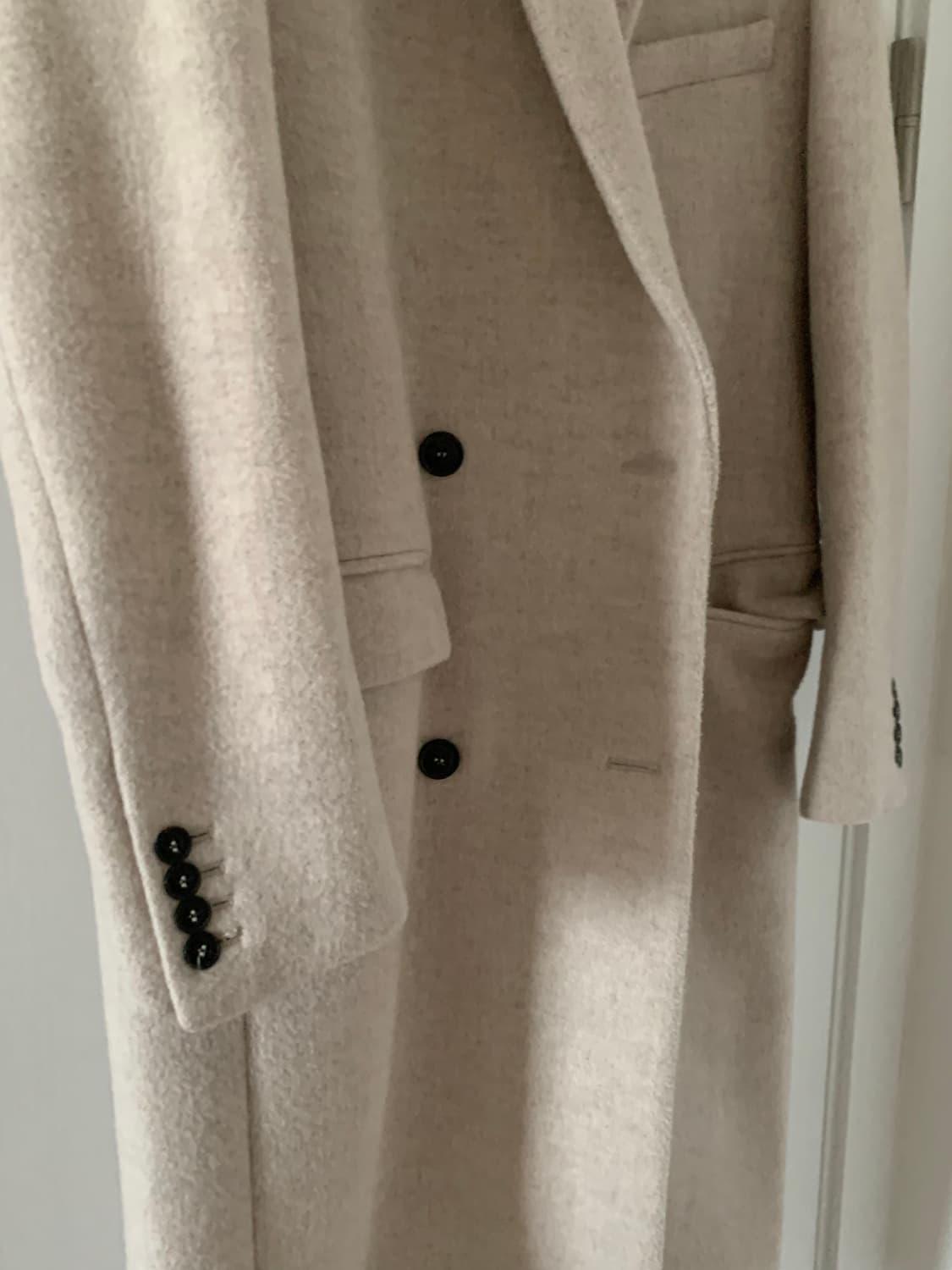 Low Classic 로우클래식 22fw 더블롱코트 s 사이즈 상품이미지5