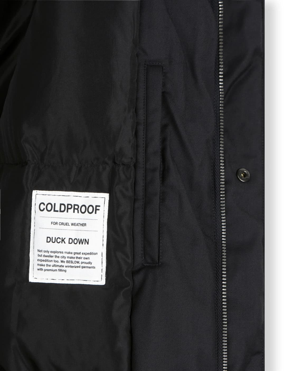 비슬로우 미니멀 푸퍼 다운 자켓 패딩 L 상품이미지2