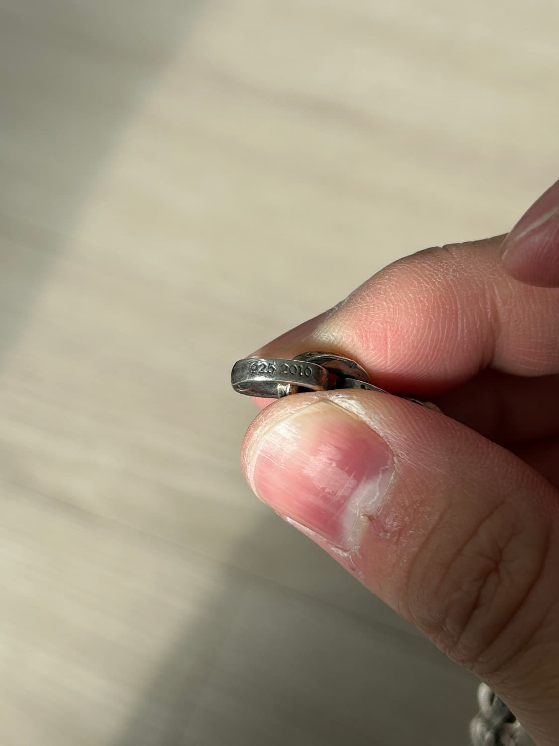 [31링크] 크롬하츠 페이퍼체인 라지 팔찌 상품이미지6