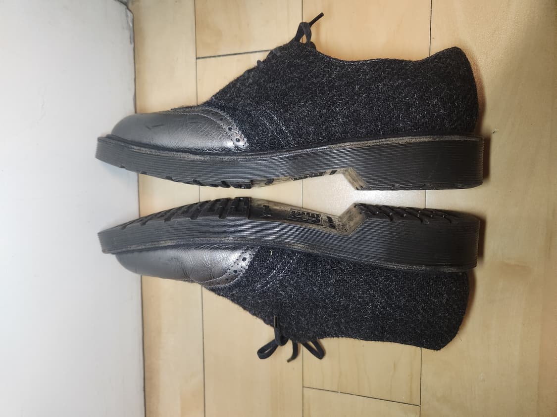 닥터마틴×해리스트위드 콜라보 대넌 브로그 윙팁 260 상품이미지5