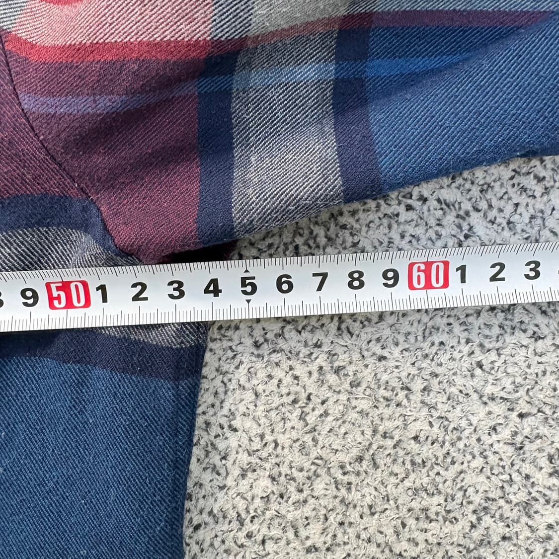 100 닥스 남성 체크 셔츠 남방 0402J 상품이미지5