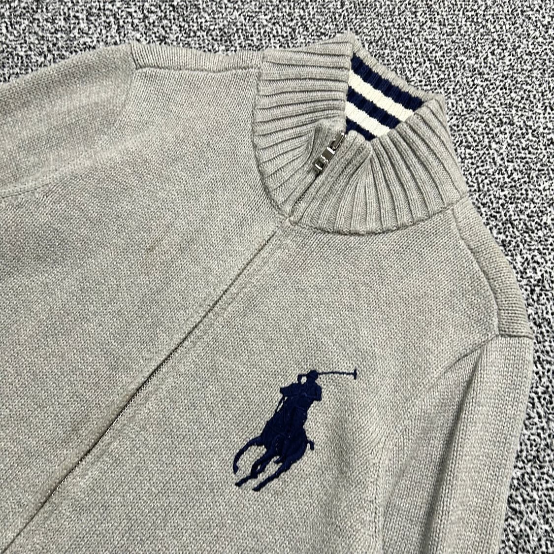 폴로 (POLO RalphLauren)빅포니 집업 니트 상품이미지2