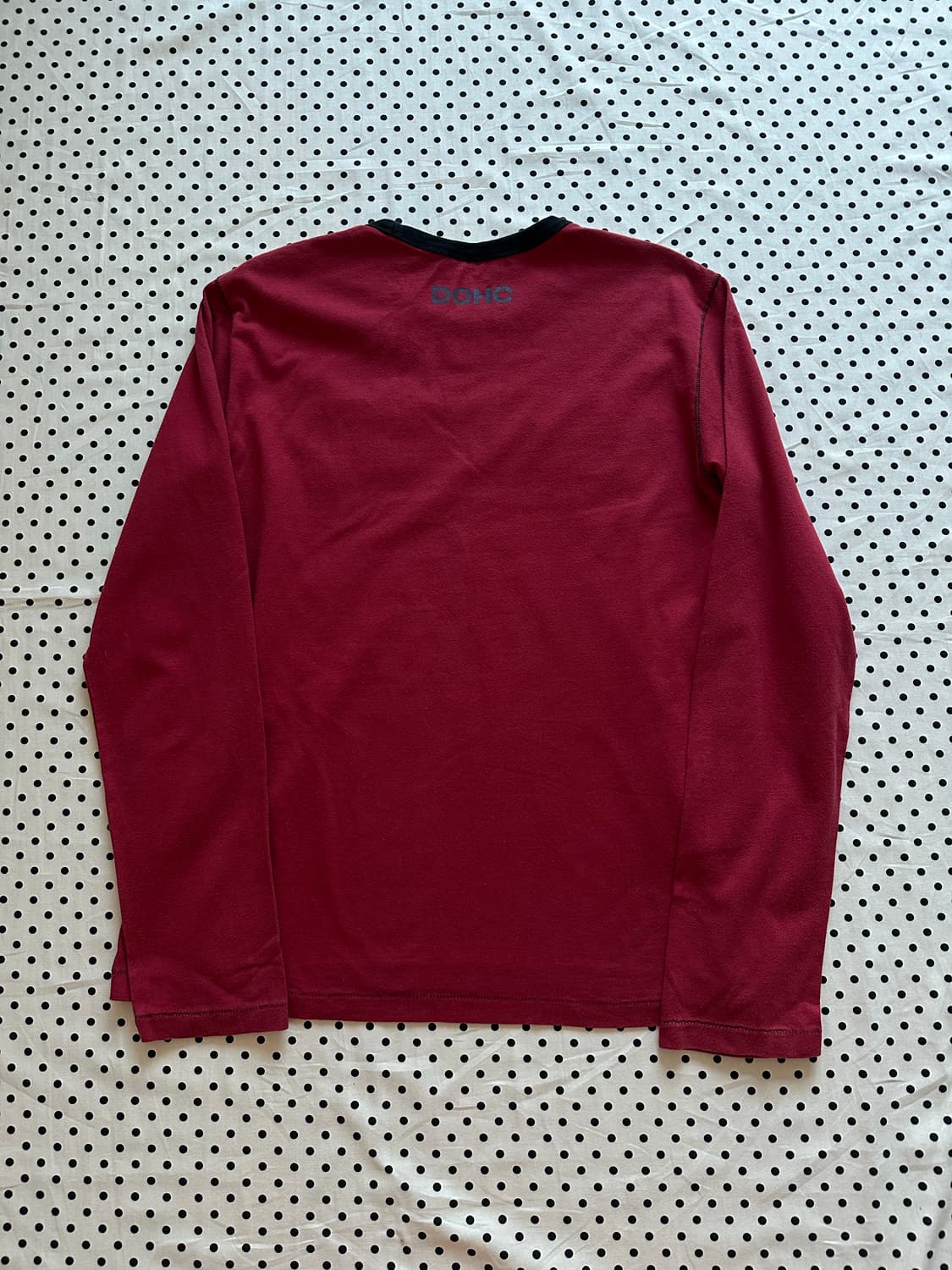 DOHC 00's 프린팅 패치 스터드 디테일 롱 슬리브 y2k 펑크 상품이미지5